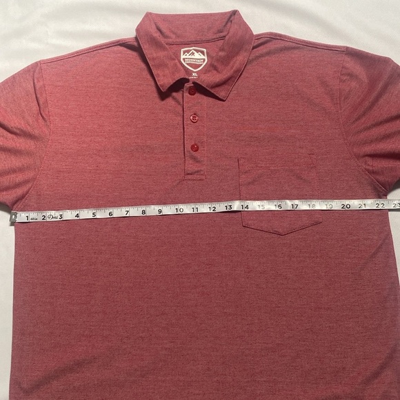 Men's Mountain Expedition Red Polo Shirt  Size XL NWOT - Picture 4 of 13